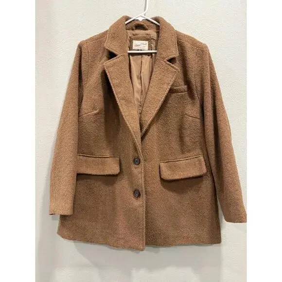 NWOT Universal Thread Oversized Blazer, Tan, Size XXL - Picture 3 of 7